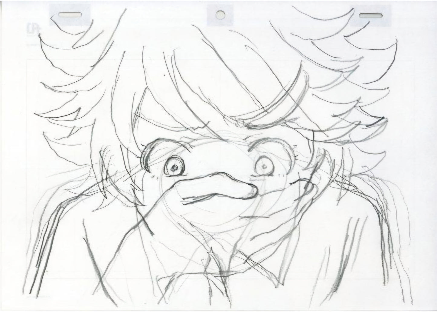 The Promised Neverland Emma rough key animation genga #2