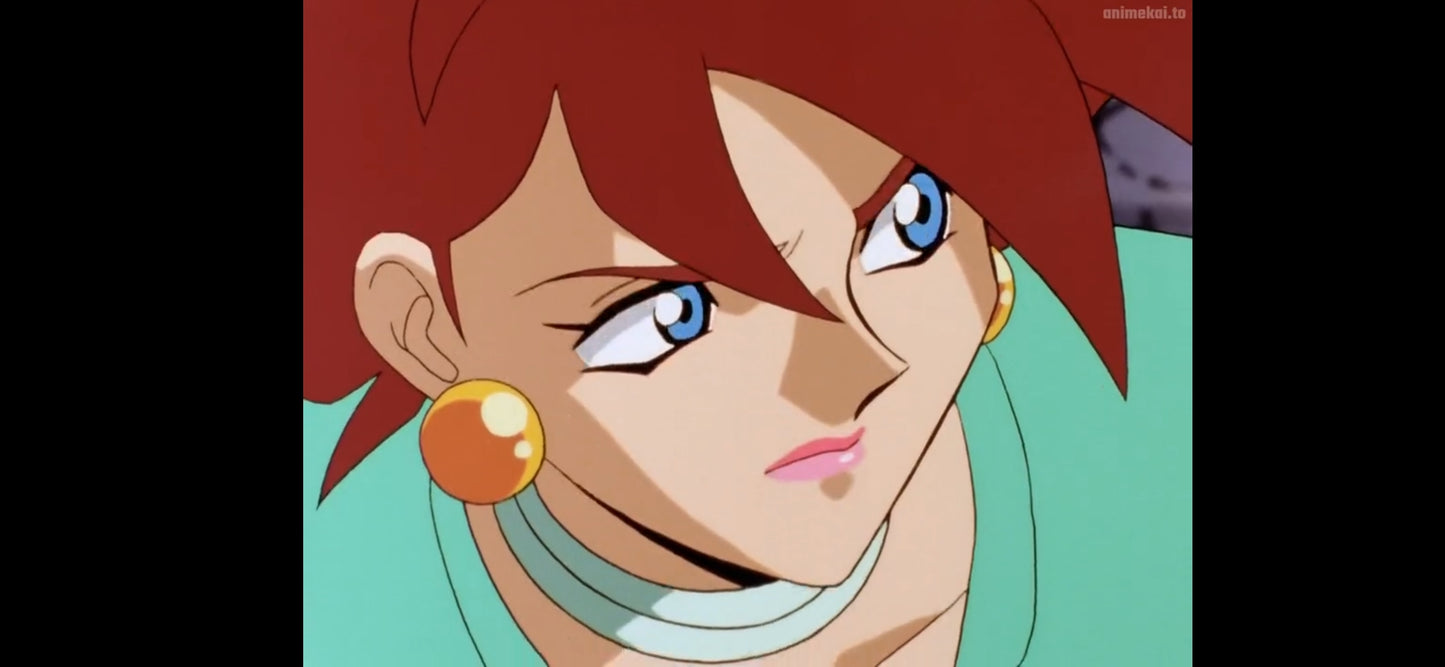 Mobile Fighter G Gundam: Rain Mikamura key animation genga