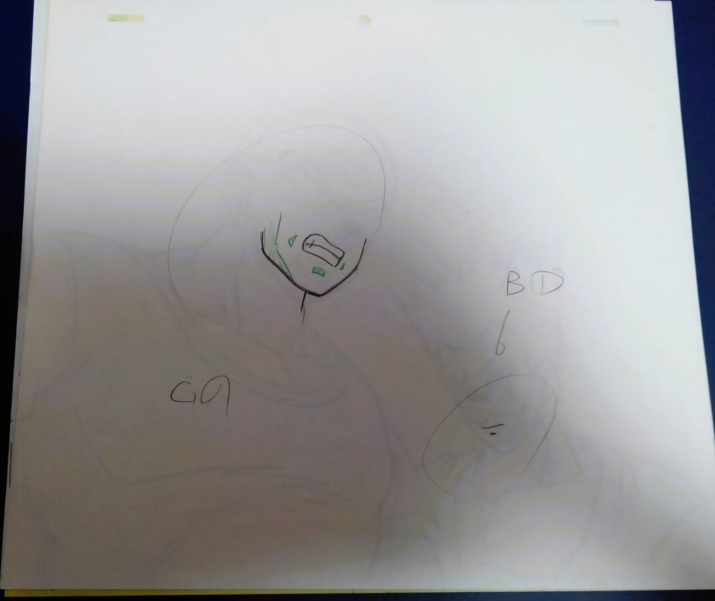 DragonBall Z: Tenshinhan, Yamcha Animation Genga/douga Set of 3