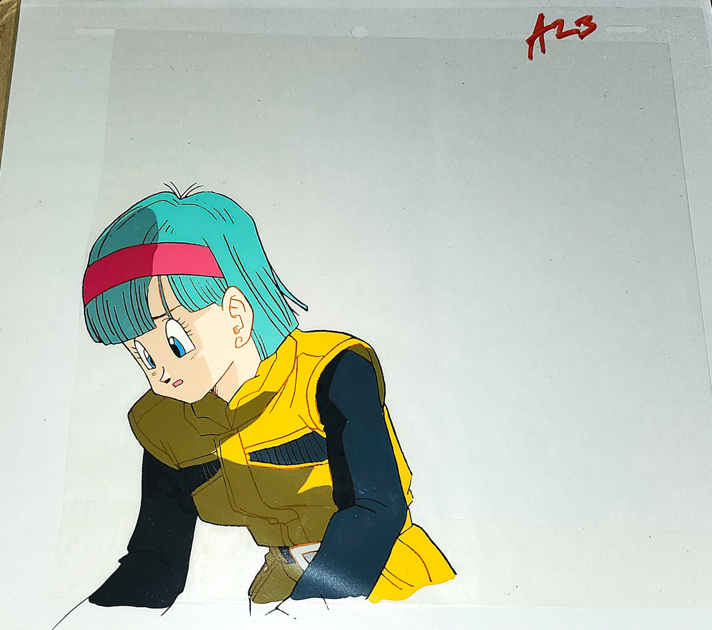 Dragonball z: Bulma animation cel