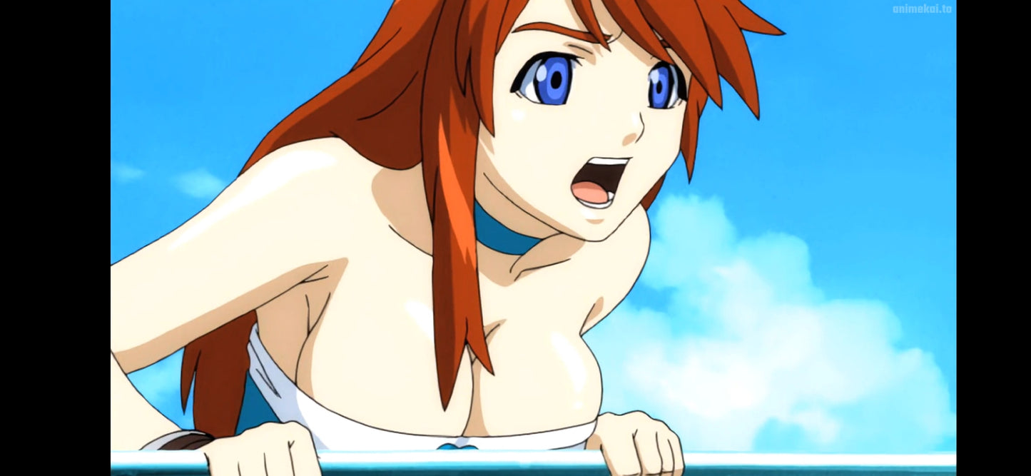 Burst angel (ecchi): Meg swimsuit 7 pc layout