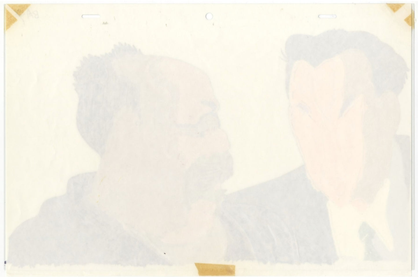 Studio Ghibli Pom Poko Kincho Daimyojin VI & Ryutaro Anime Cel