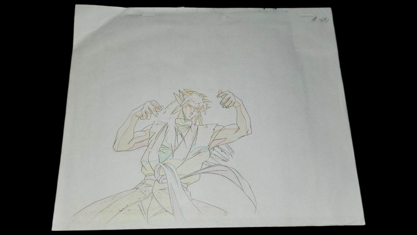 Yu Yu Hakusho: Yomi animation cel Yoshihiro Togashi large size