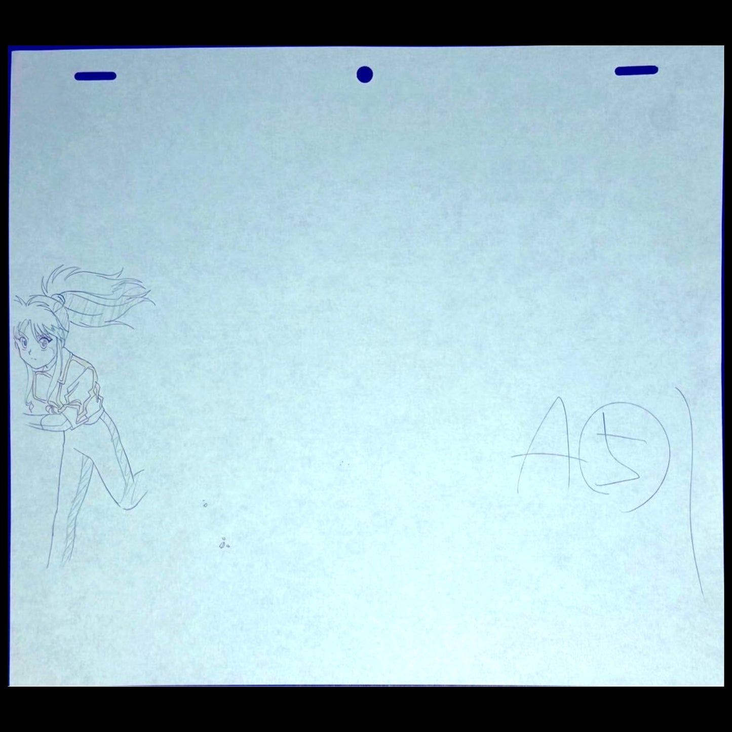 Yu Yu Hakusho: Botan animation genga Yoshihiro Togashi