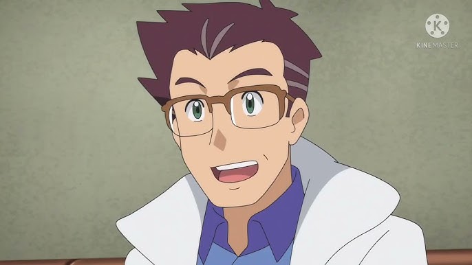 Pokémon Journeys Professor Cerise rough key animation genga