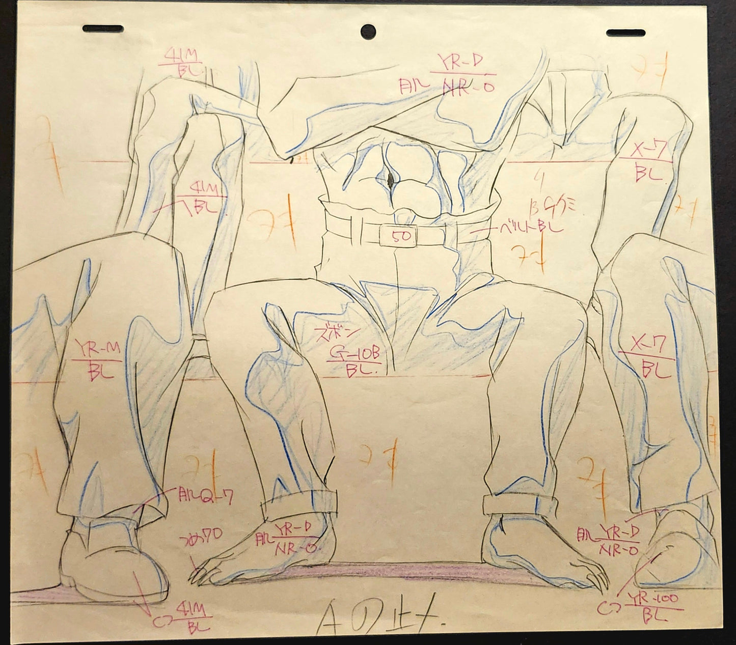 Yu Yu Hakusho Shizuru Kuwabara + Keiko Yukimura animation genga 2 pc set Yoshihiro Togashi