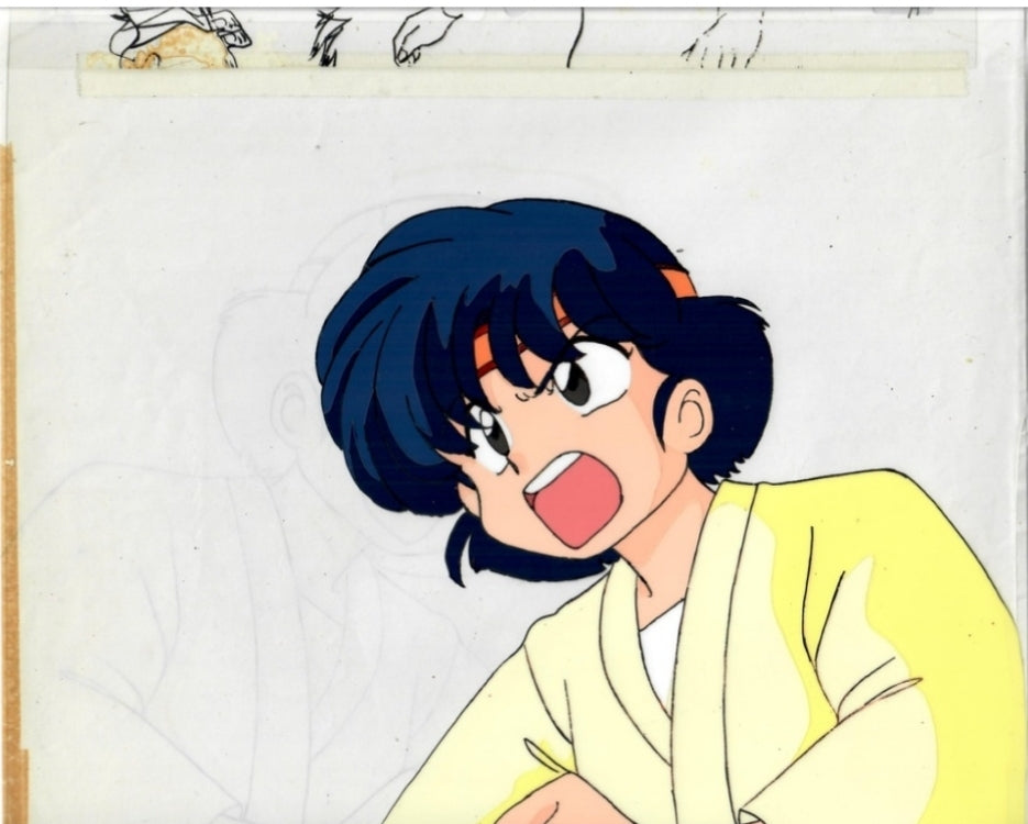 Ranma 1/2 Akane animation cel Rumiko Takahashi