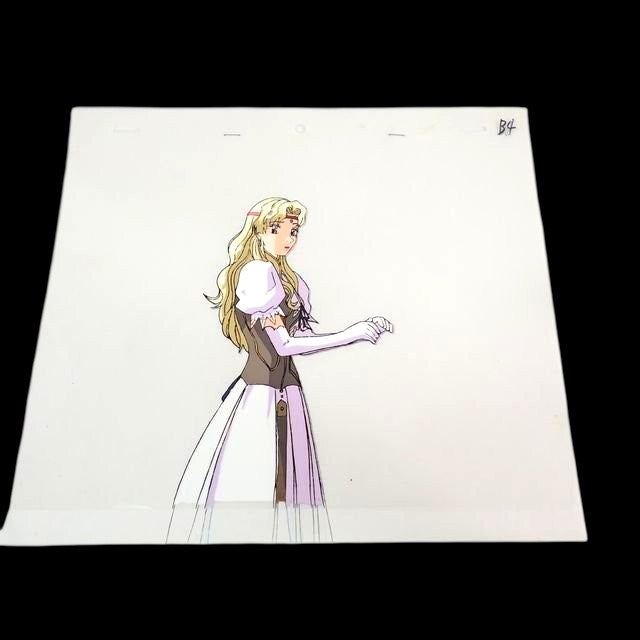 Escaflowne: Millerna Aston animation cel