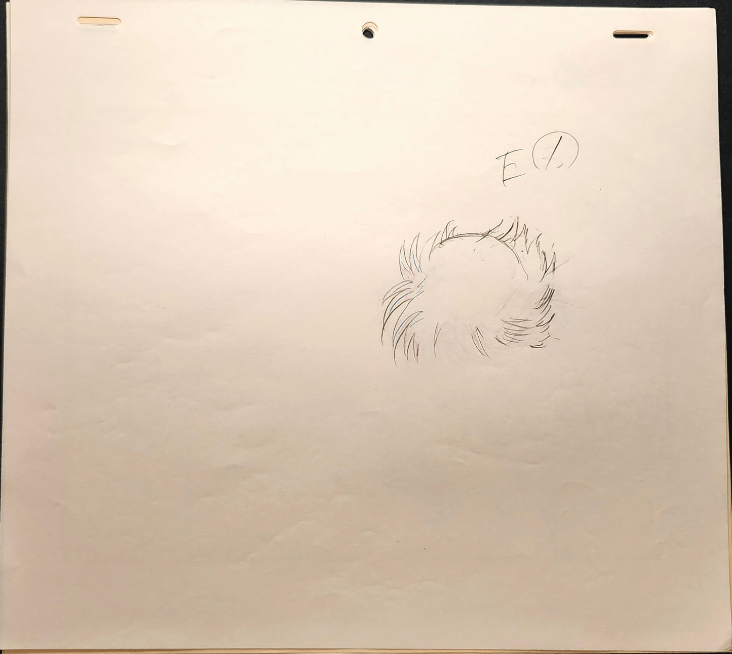Yu Yu Hakusho Keiko Yukimura animation genga 7 pc set Yoshihiro Togashi