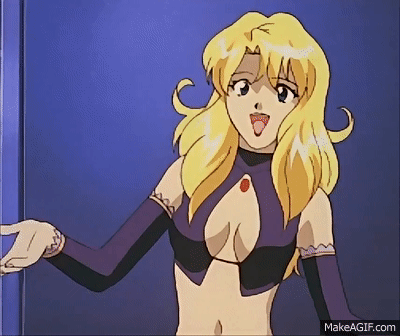 Megami Paradise OVA Maharaja and Rouge animation cel