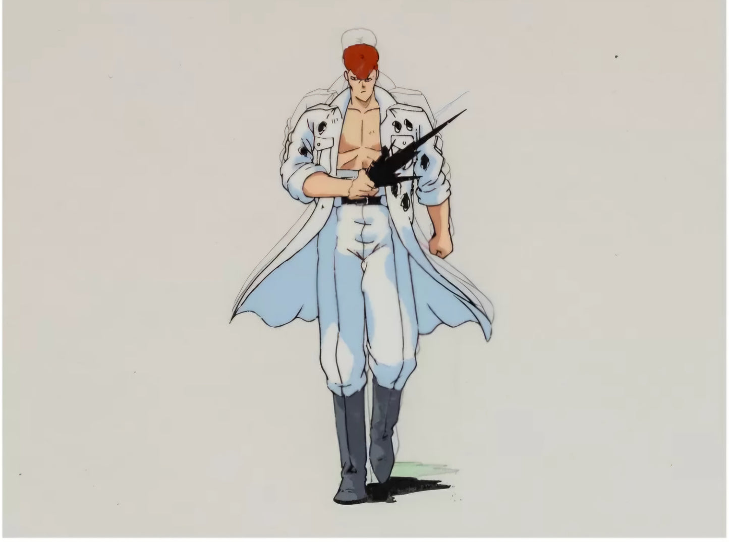 Yu Yu Hakusho Kazuma Kuwabara animation cel Yoshihiro Togashi