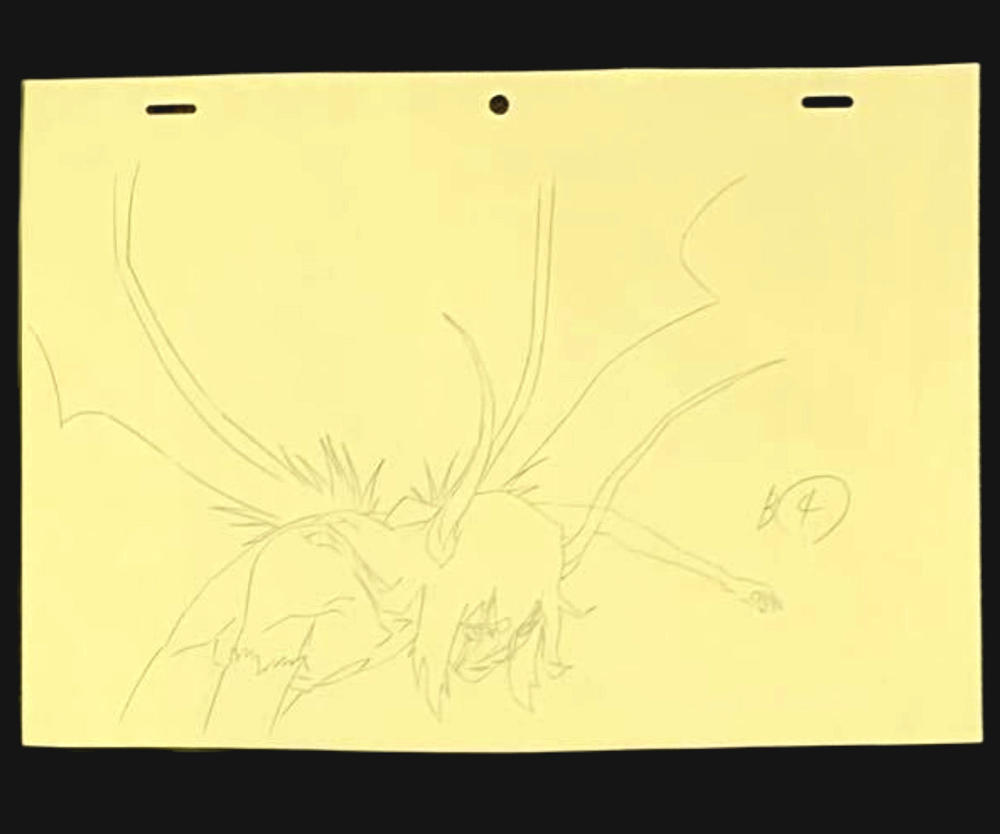 Bleach: Ulquiorra Cifer animation genga