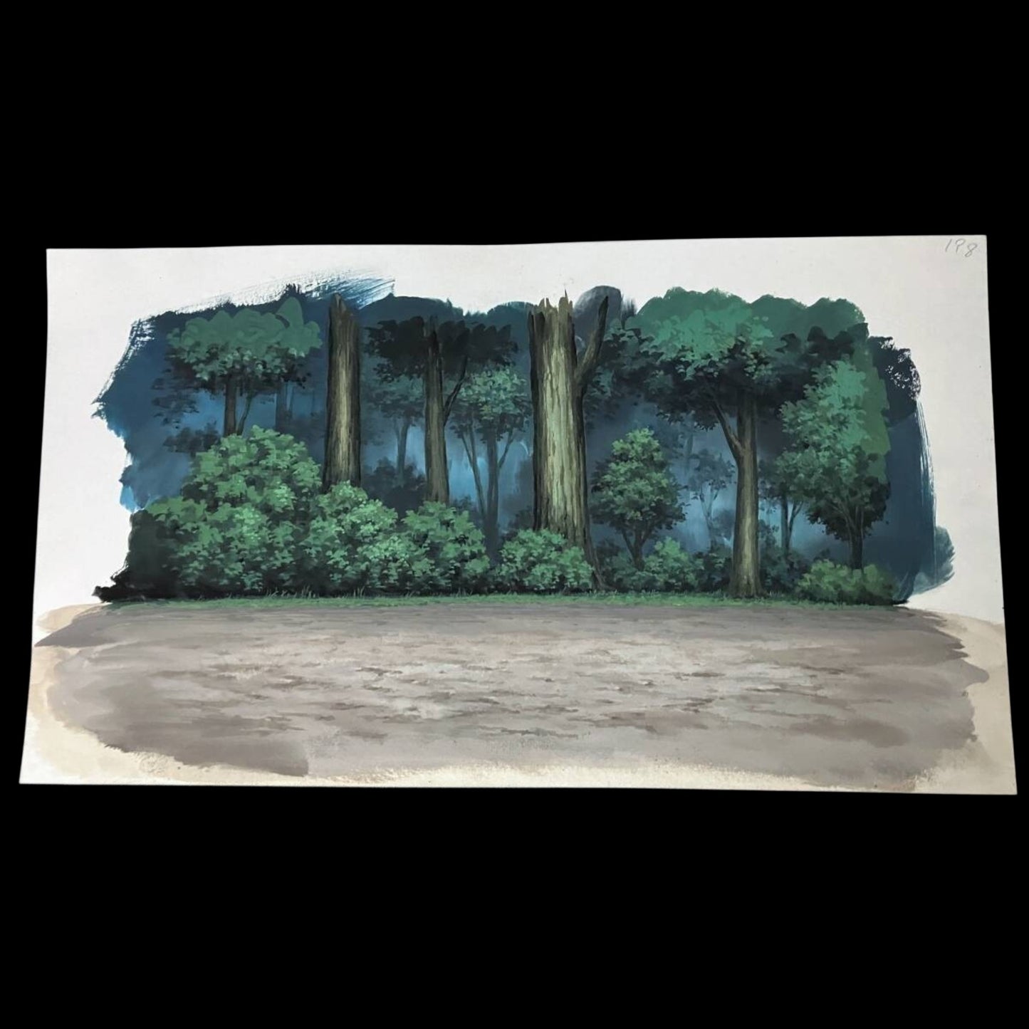 Naruto Shippuden: Hand painted background