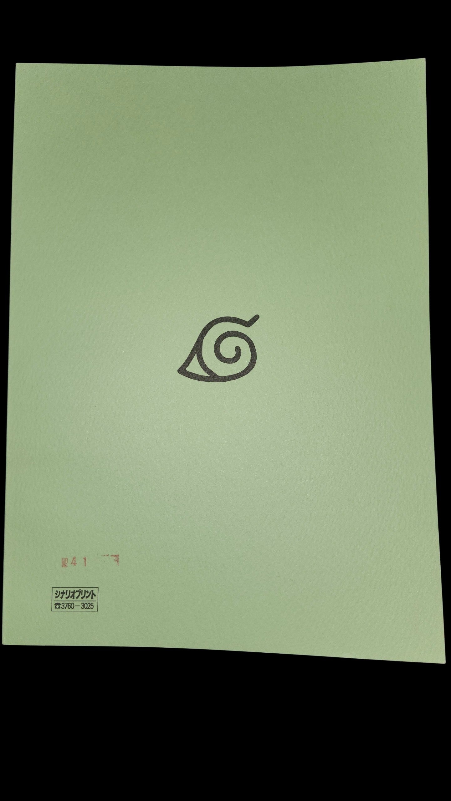 Naruto Shippuden #408 original studio script