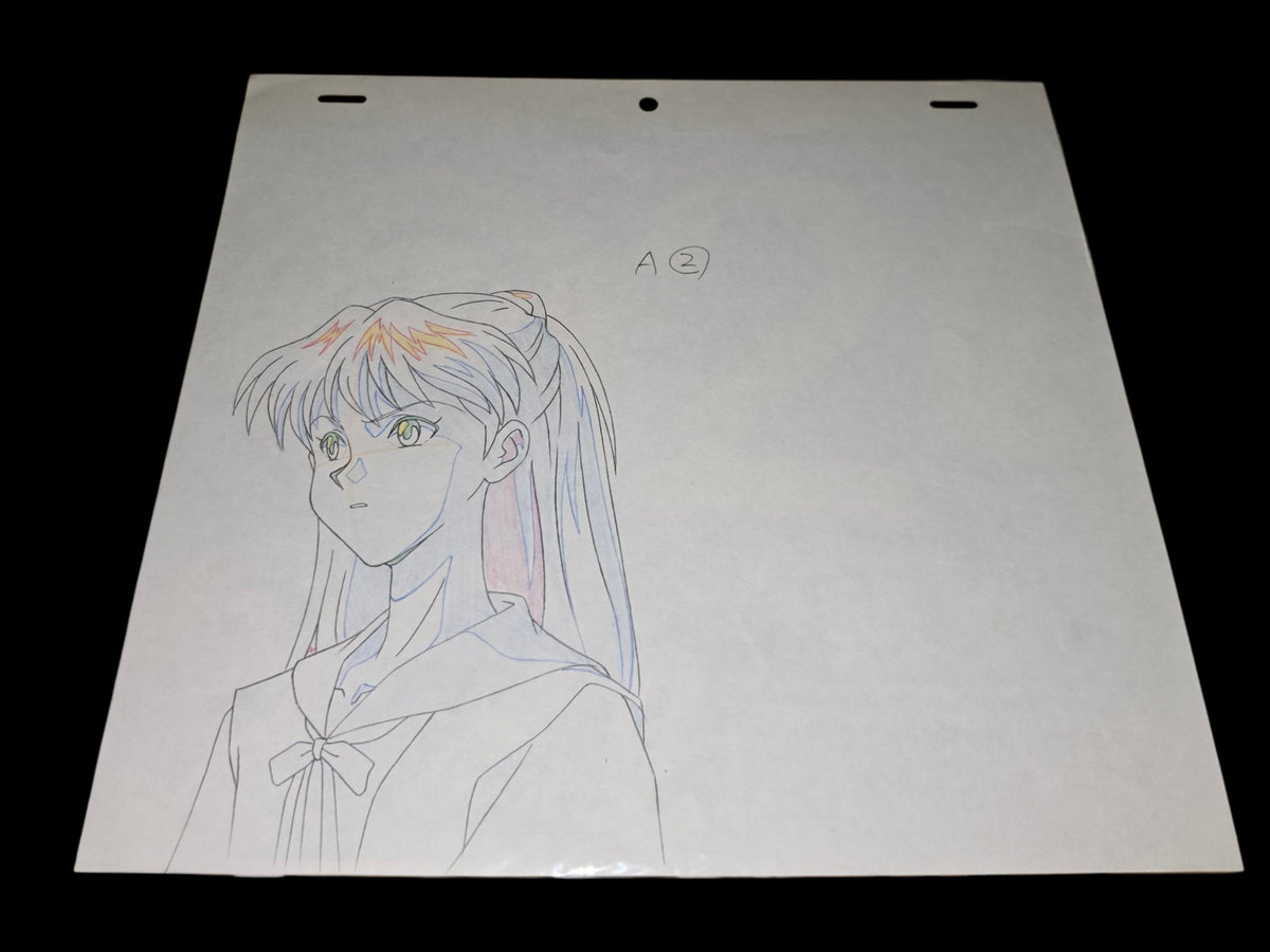 Neon Genesis Evangelion: Asuka animation genga