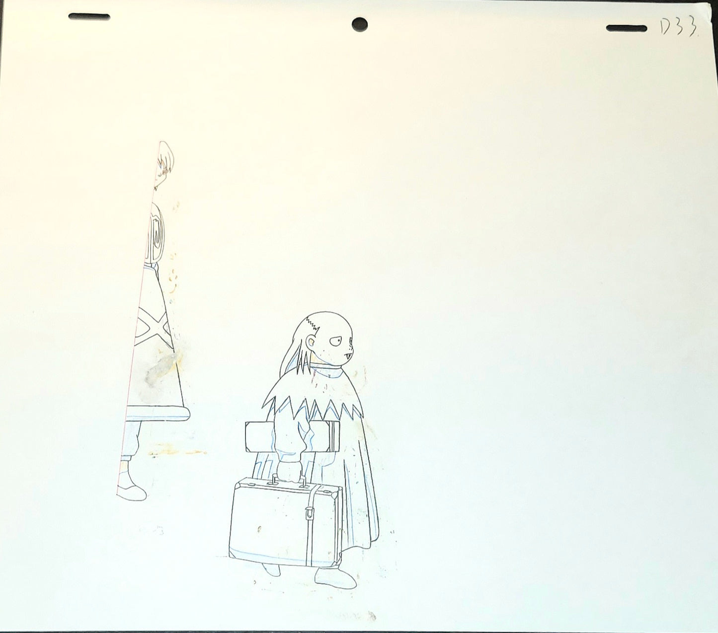 Hunter x hunter: Kurapika + Melody animation cel 3pc w background