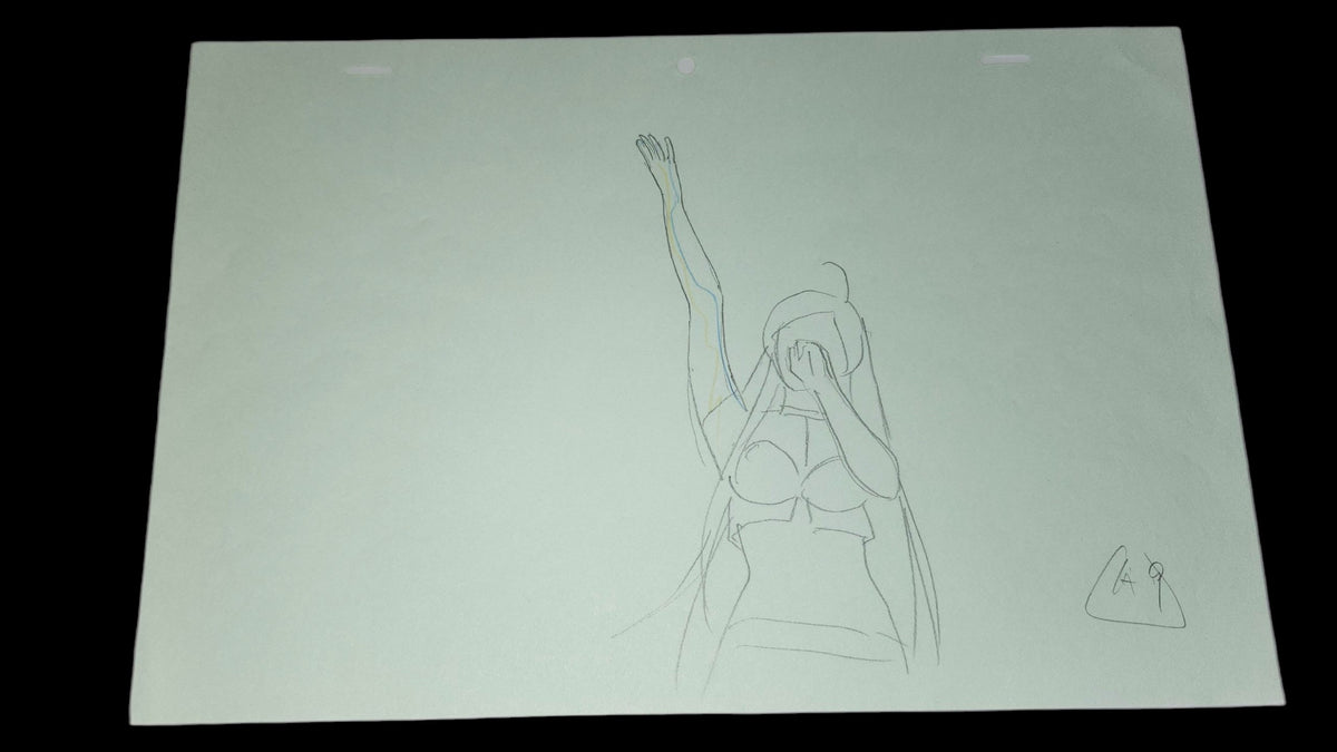 Rosario + Vampire: Opening Moka Akashiya animation OP genga 8 pc