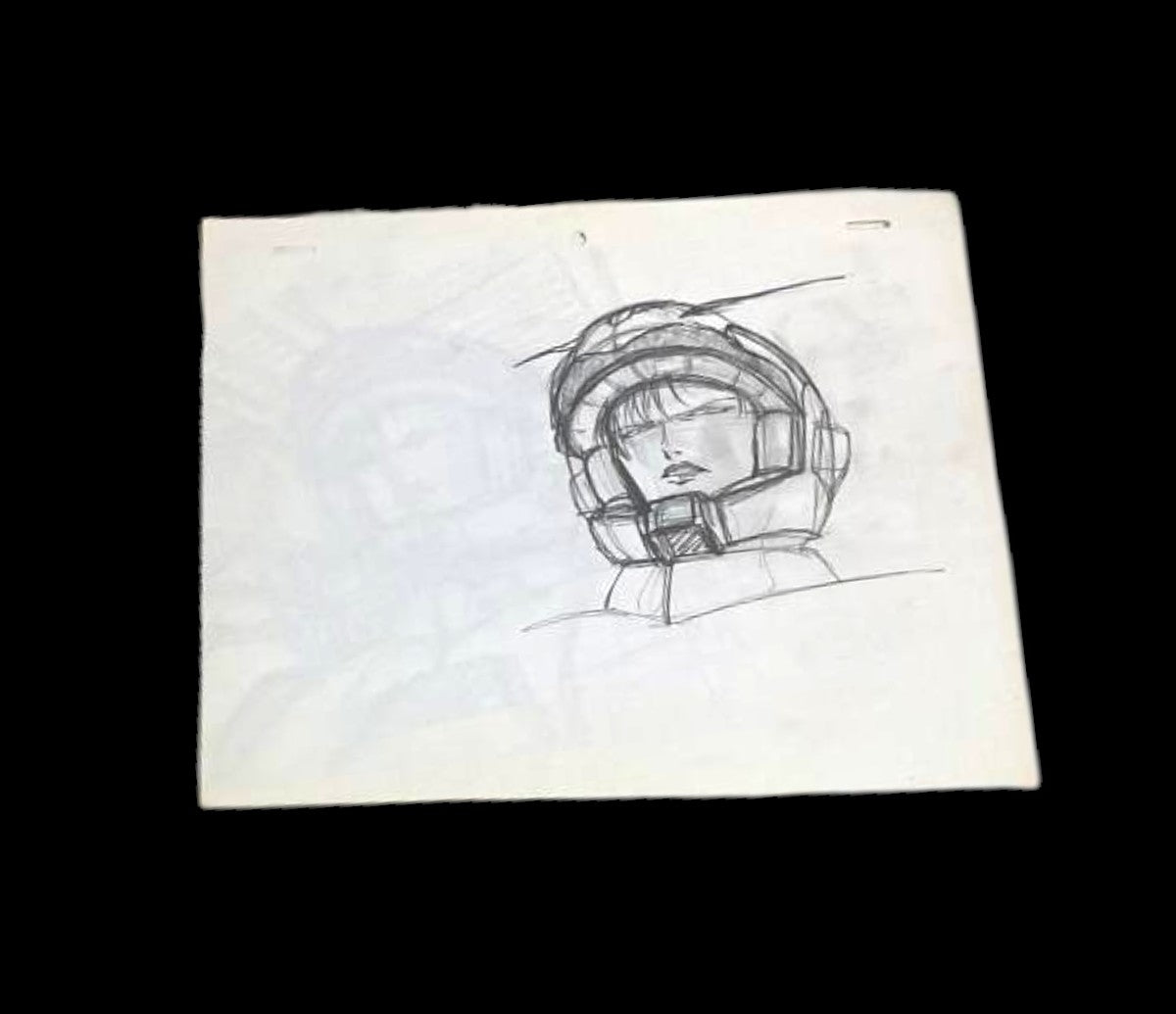 Mobile Suit Gundam 0083 Stardust Memory: Kou Uraki animation rough genga 2 pc