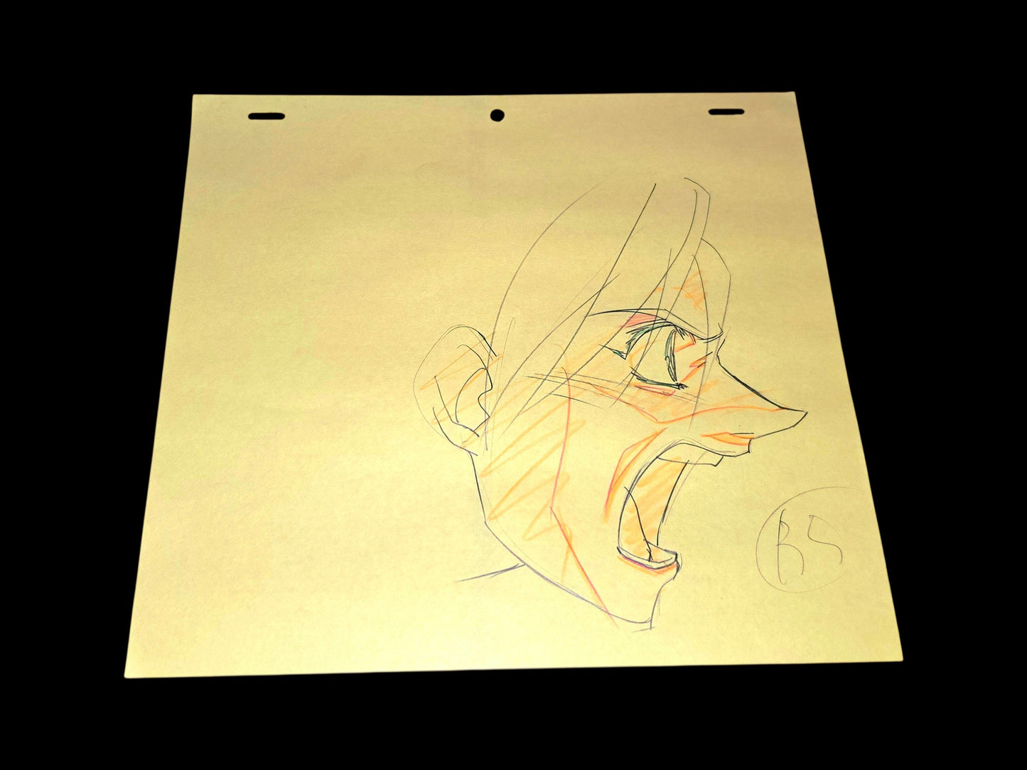 Escaflowne: Van Fanel animation genga 2 pc