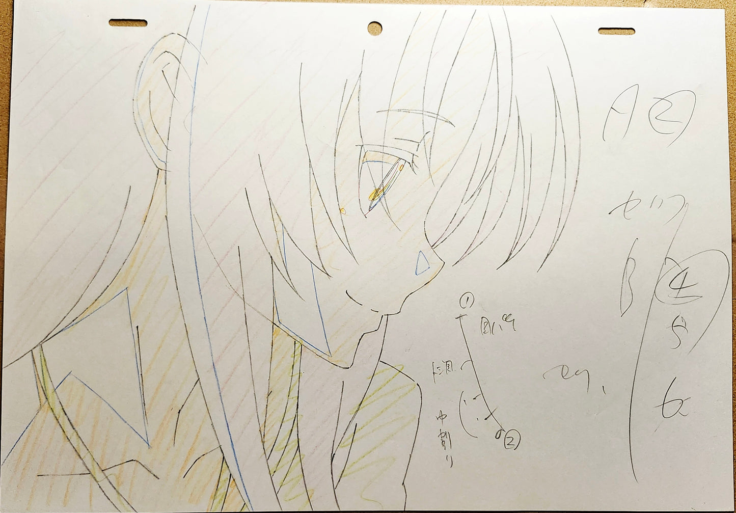 Toradora: Ami Kawashima 3 pc animation genga