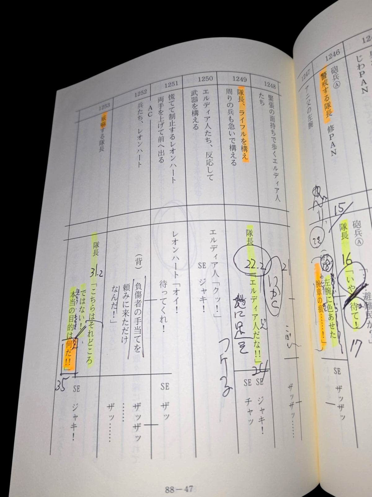 Attack on Titan The Final Season: Script #29 or #88 (out of 89) over all