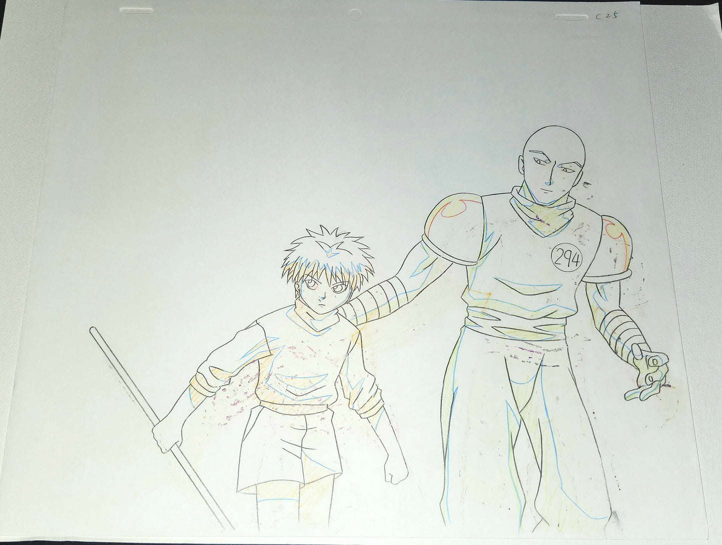 Hunter X Hunter: Killua + Hanzo animation Cel 2 pc