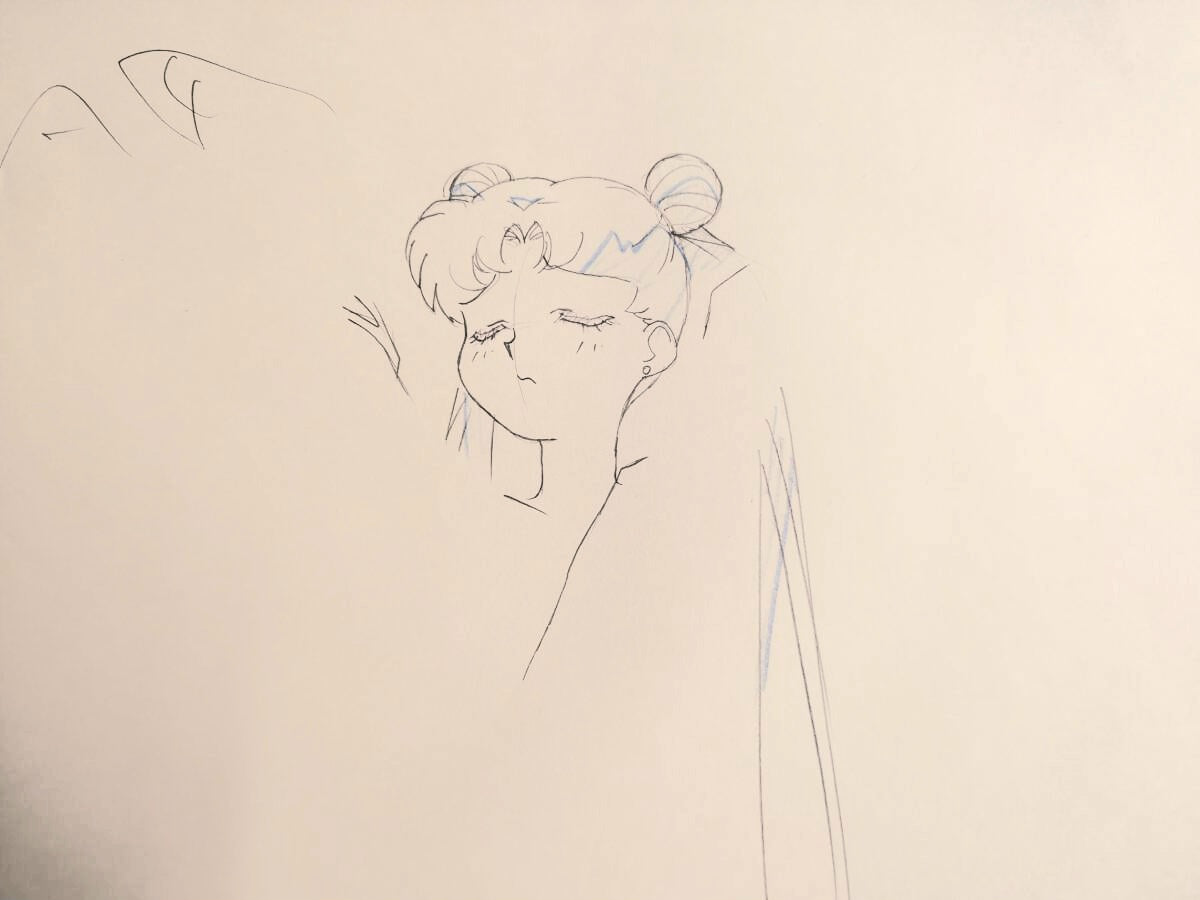 Sailor Moon: Usagi Tsukino animation genga 2 pc