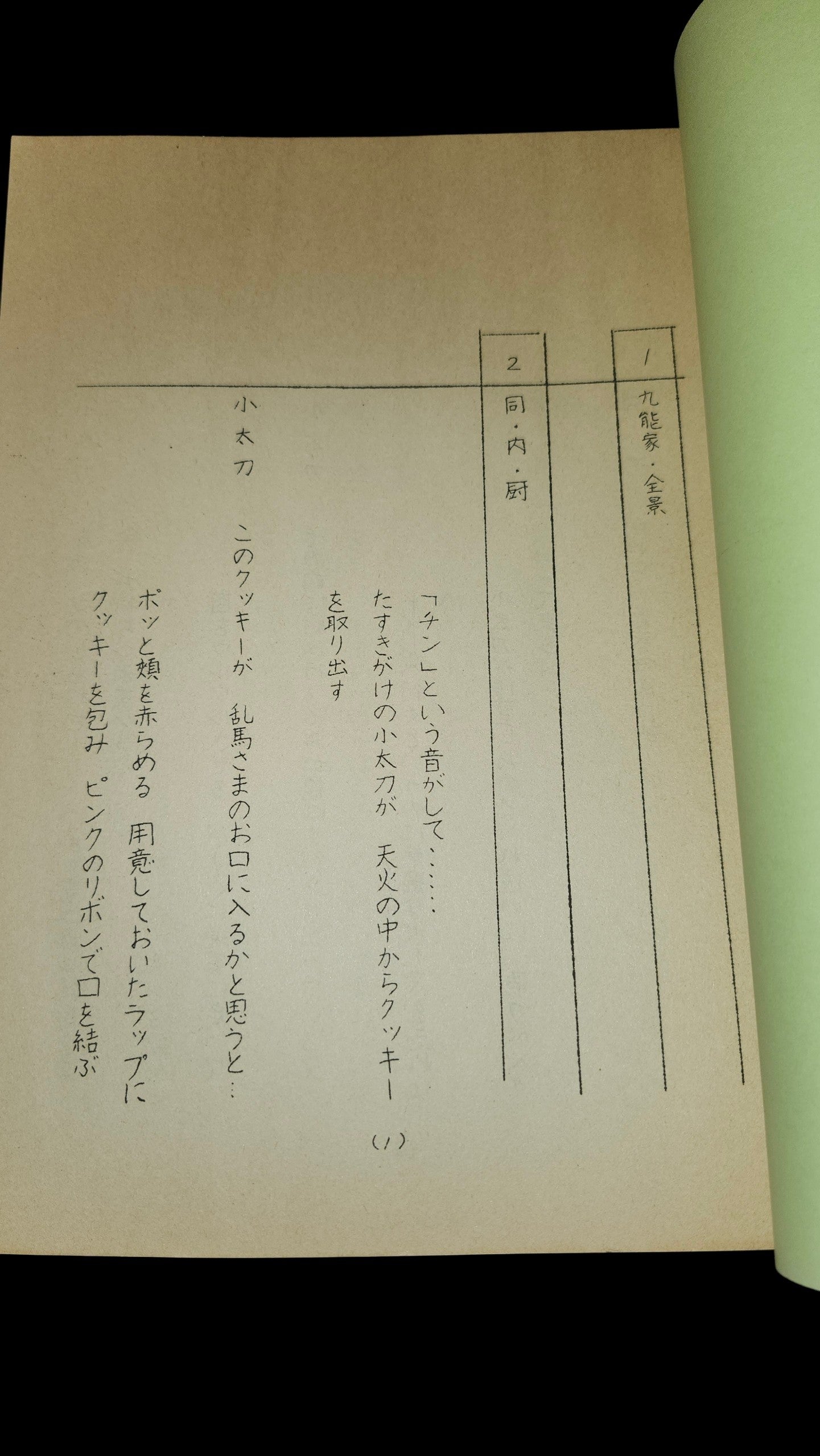 Ranma 1/2: Episode 52 script" Ghost Story! Ranma and the Magic Sword"