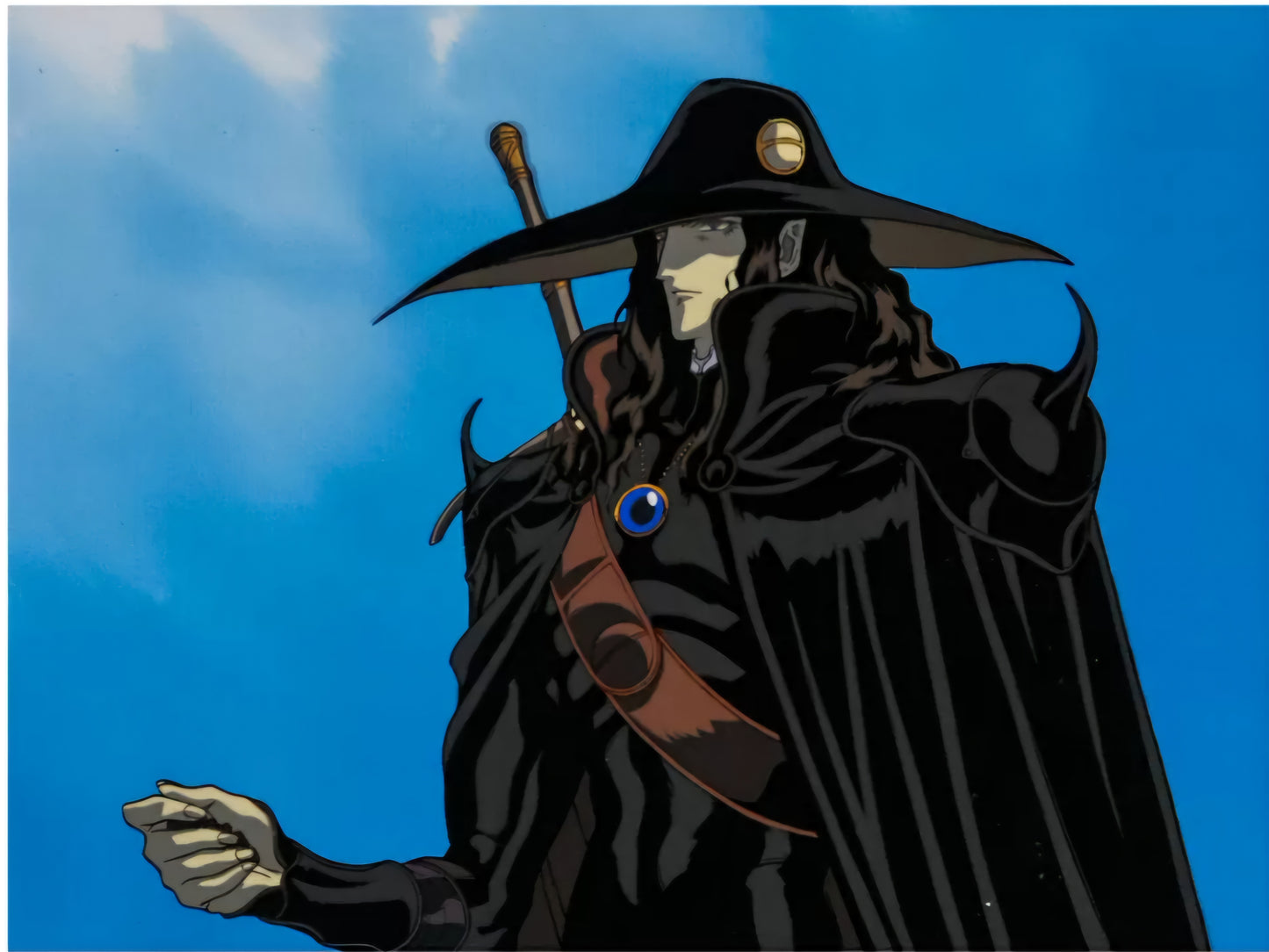 Vampire Hunter D key Animation Genga