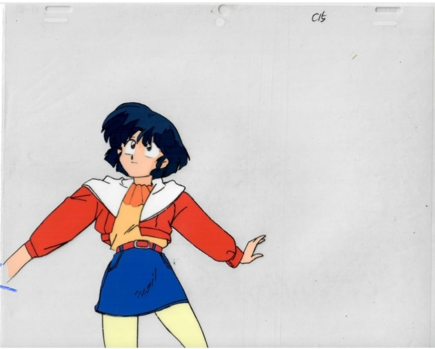 Ranma 1/2 Akane animation cel Rumiko Takahashi
