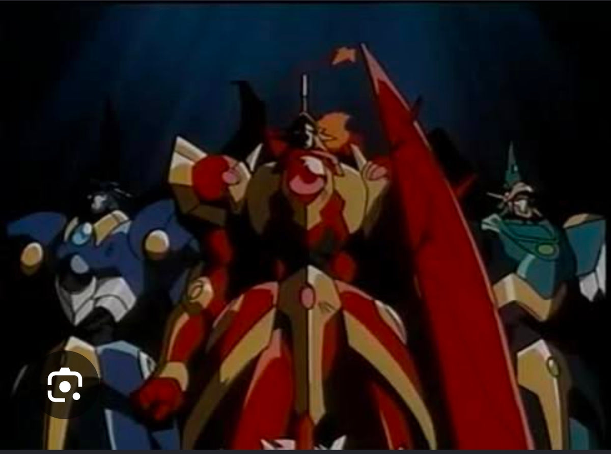 Magic Knight Rayearth: Rayearth- Rune God of Fire animation douga