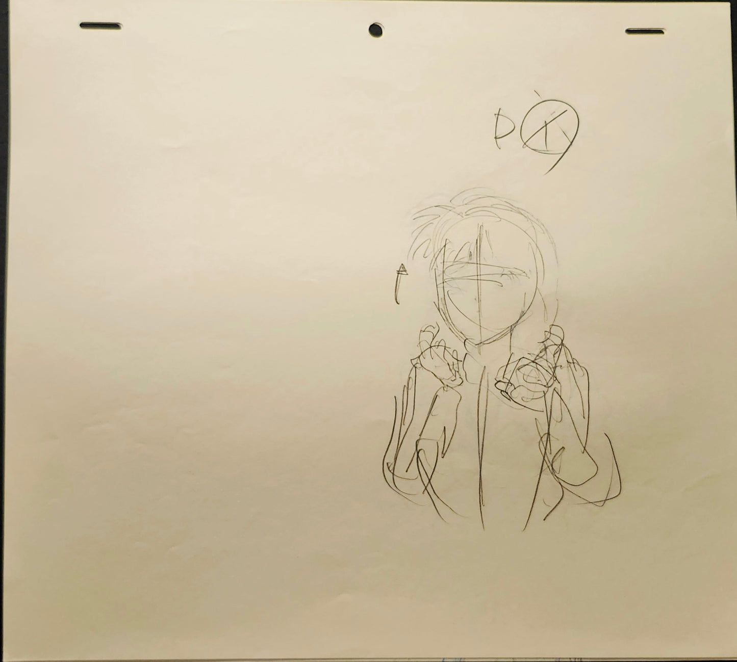 Yu Yu Hakusho Keiko Yukimura animation 3 pc genga Yoshihiro Togashi
