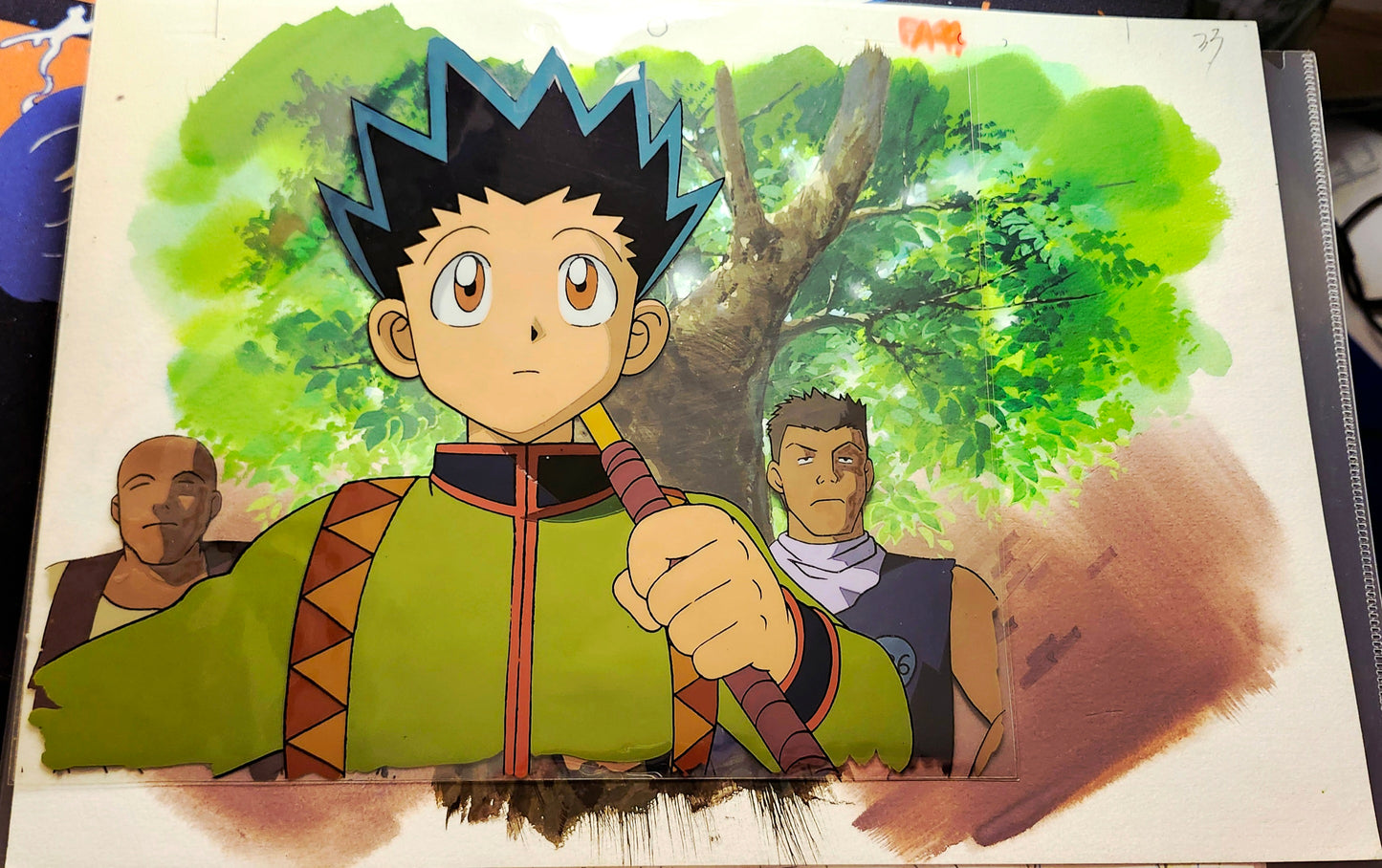 Hunter X Hunter: Gon animation Cel + background 6pc set