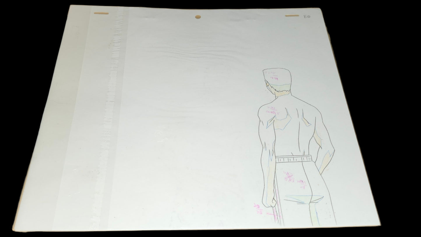 GTO Great Teacher Onizuka: Onizuka & Murai swim suit Animation Cel