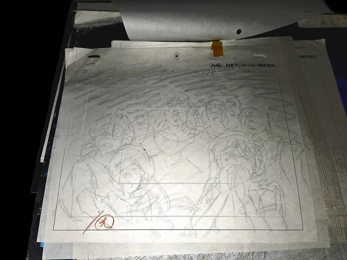 Hunter X Hunter: Gon + other animation layouts + original background ep#2