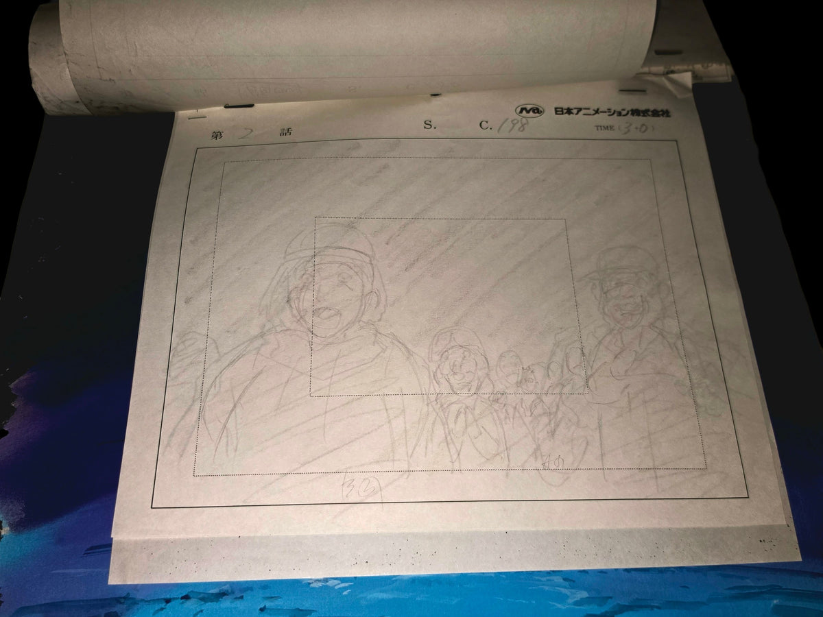 Hunter X Hunter: Gon + other animation layouts + original background ep#2