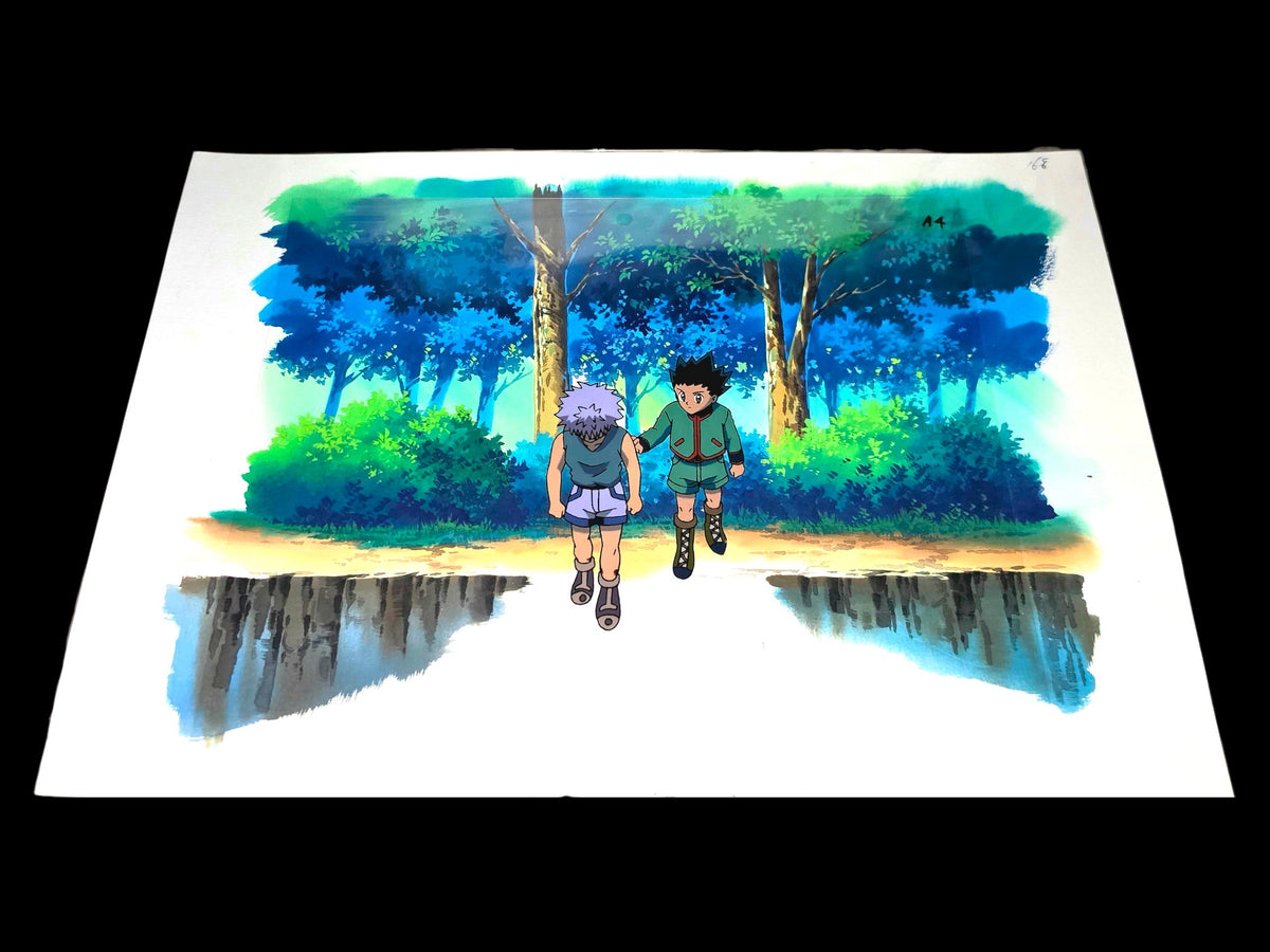 Hunter X Hunter: Gon & Killua animation Cel + background