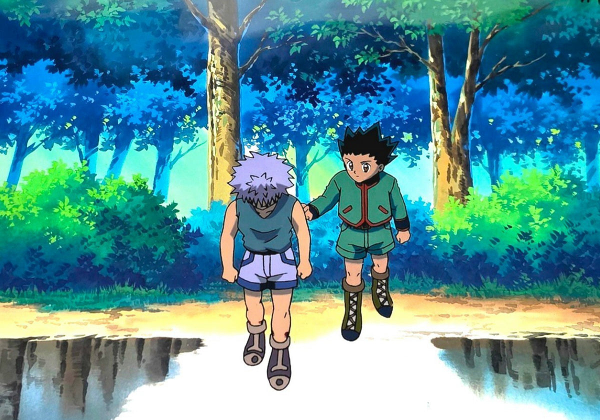 Hunter X Hunter: Gon & Killua animation Cel + background