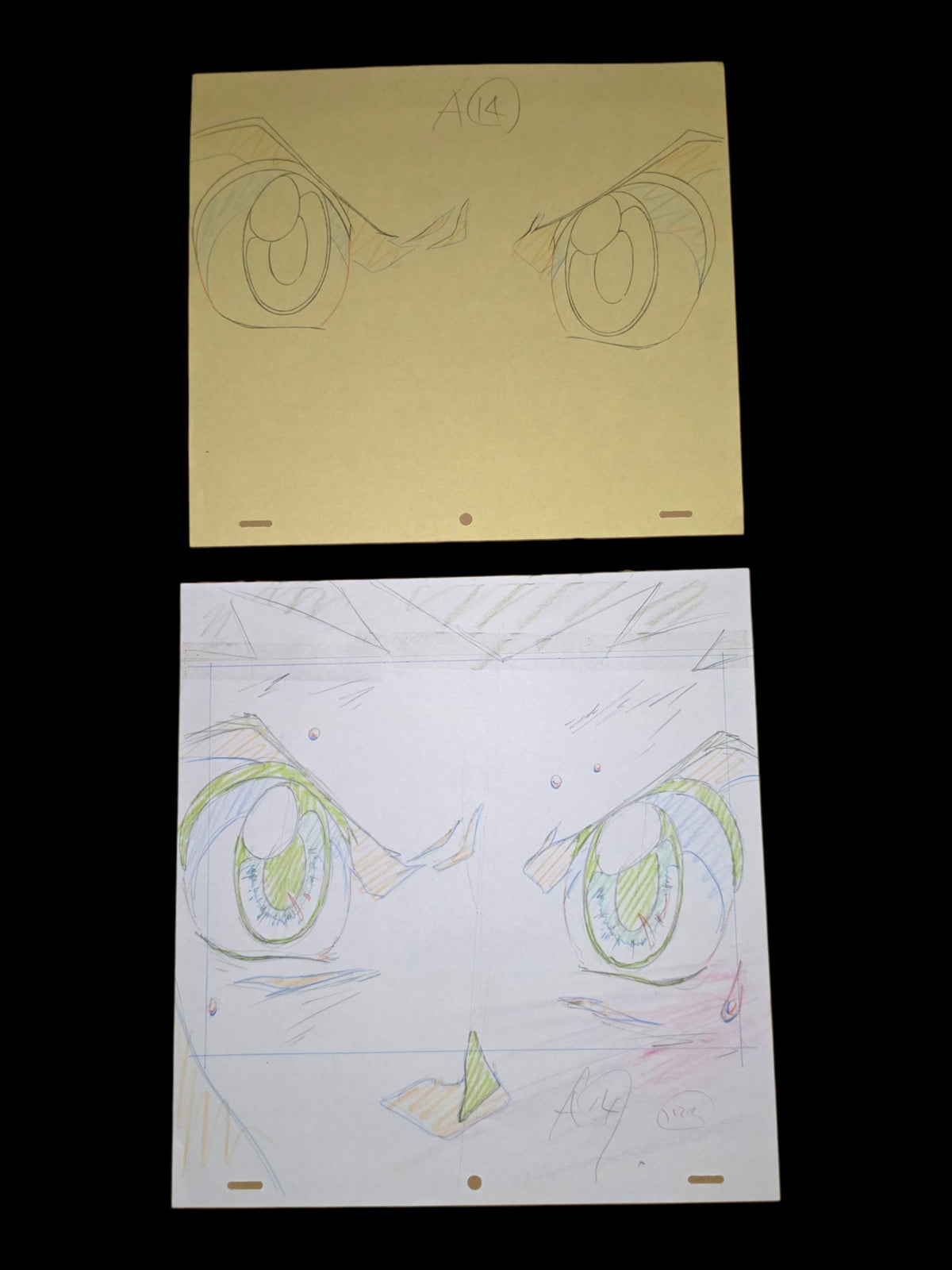 Hunter X Hunter: Gon + (Hisoka's) bungee gum animation genga whole set