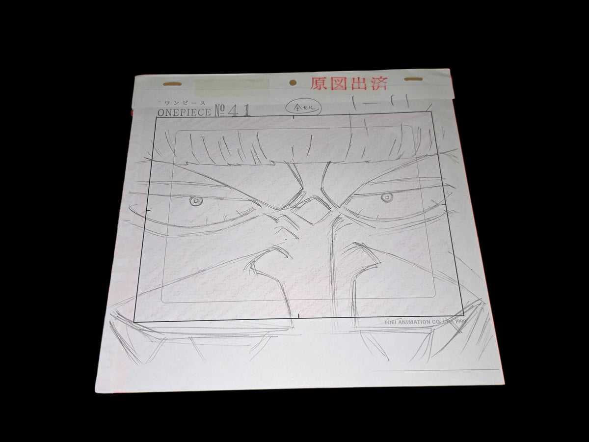 One Piece: Arlong animation genga/douga 20 pc set ep 41