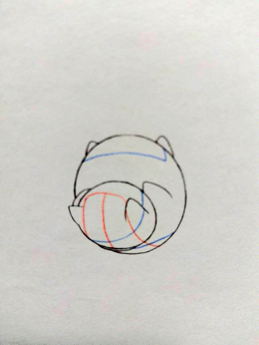 Natsume's Book of Friends:  Nyanko-sensei turns into Reiko Natsume animation douga/genga 3pc s1 ep 4