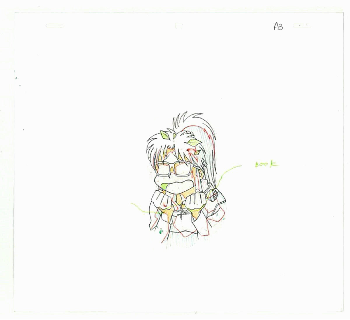 Yu Yu Hakusho: Botan animation cel