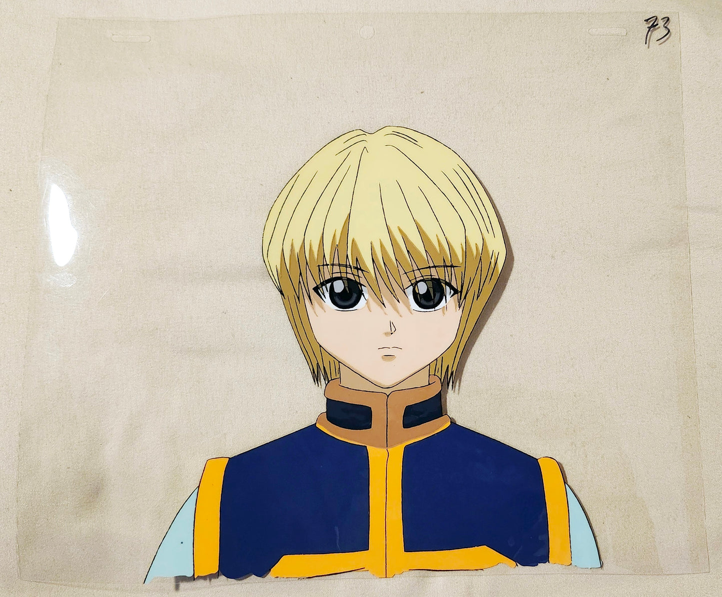 Hunter X Hunter: Kurapica animation Cel + background