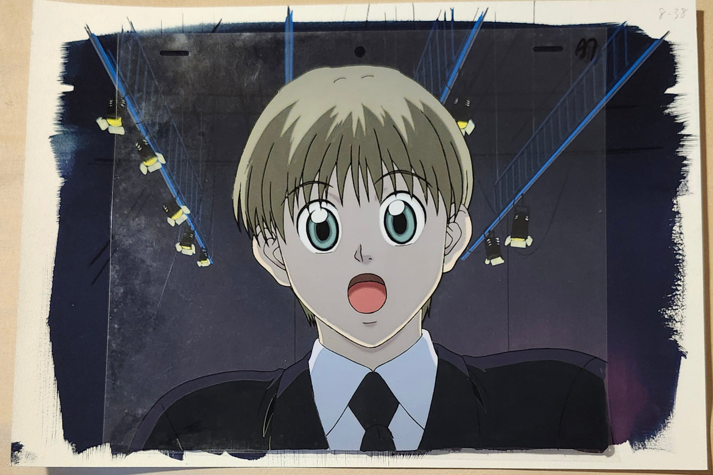 Hunter X Hunter: Shalnark animation Cel + background