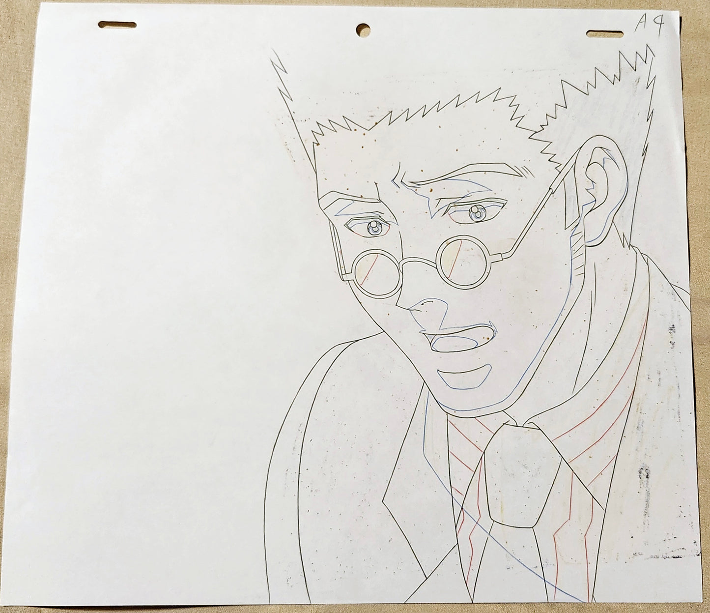 Hunter X Hunter: Leorio animation Cel + background
