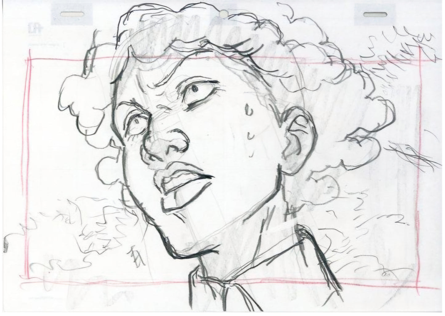The Promised Neverland Krone rough key animation genga
