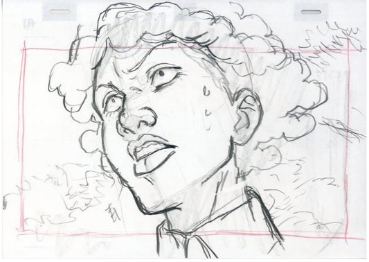 The Promised Neverland Krone rough key animation genga