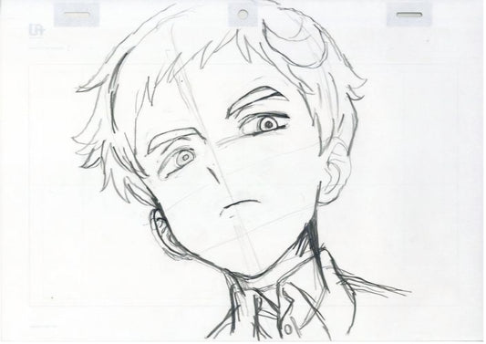 The Promised Neverland Norman rough key animation genga