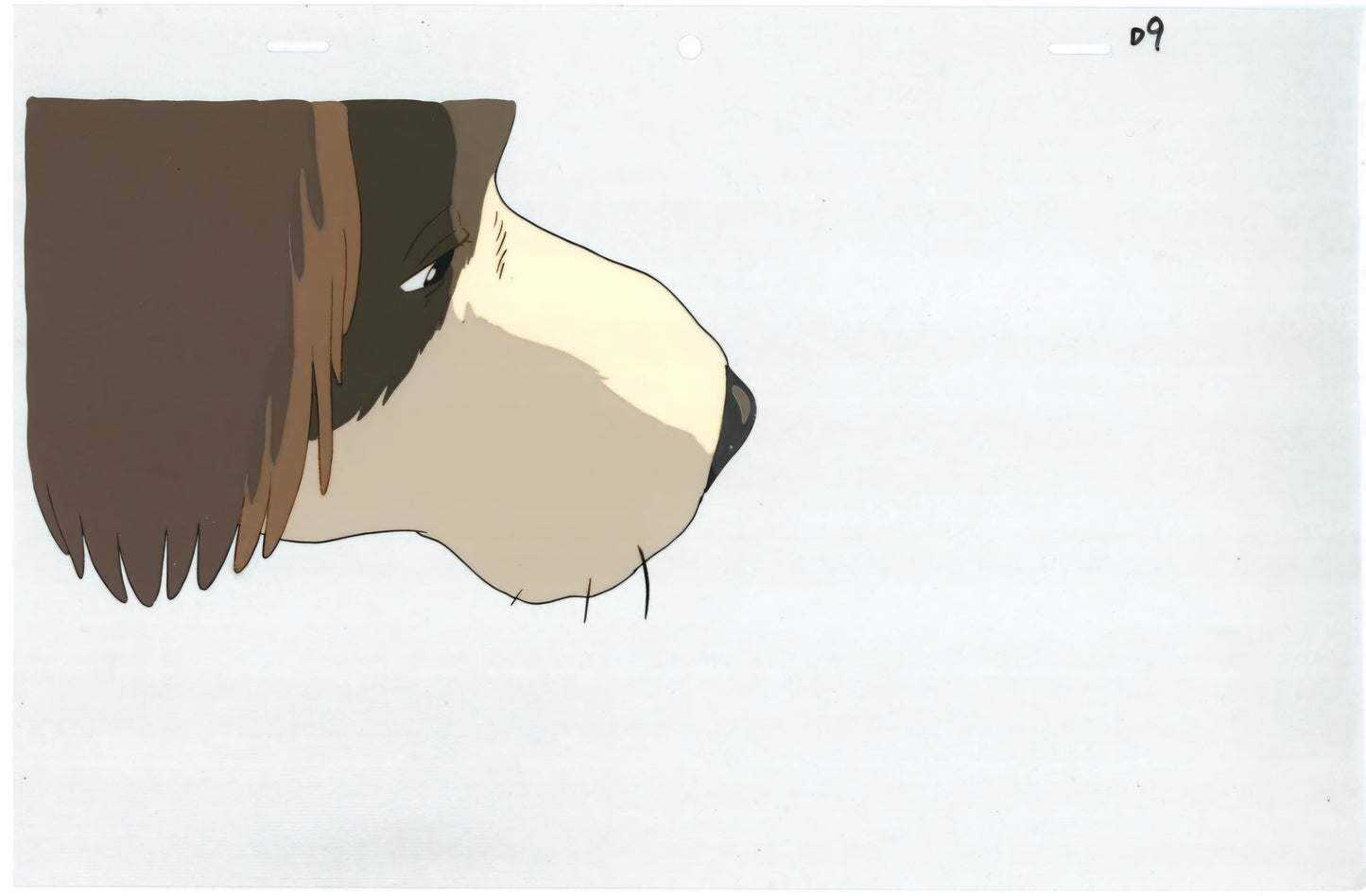 Ghibli Kiki's Delivery Service: Jeff animation Cel +background