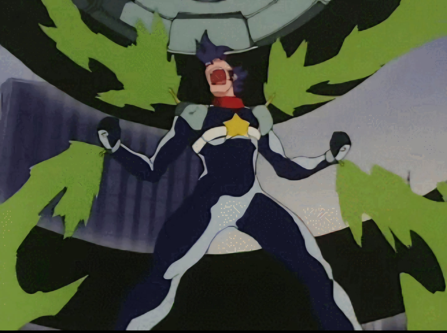 Mobile Fighter G Gundam: Chibodee Crocket animation genga